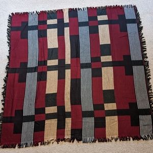 Oversized blanket scarf